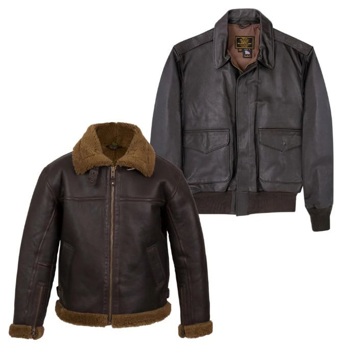 Vintage Leather Flying Jackets Vintage leather flying jackets
