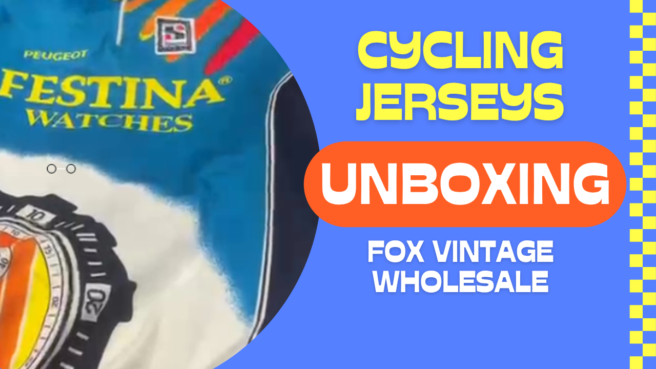Unboxing Cycling Jerseys From Fox Vintage Wholesale