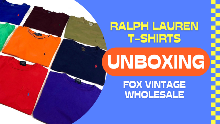 Unboxing Ralph Lauren T Shirts From Fox Vintage Wholesale