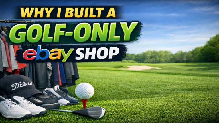 Why I Built a Golf Only eBay Shop